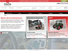 Tablet Screenshot of mecha-service.nl